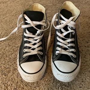 Black Hightop Converse